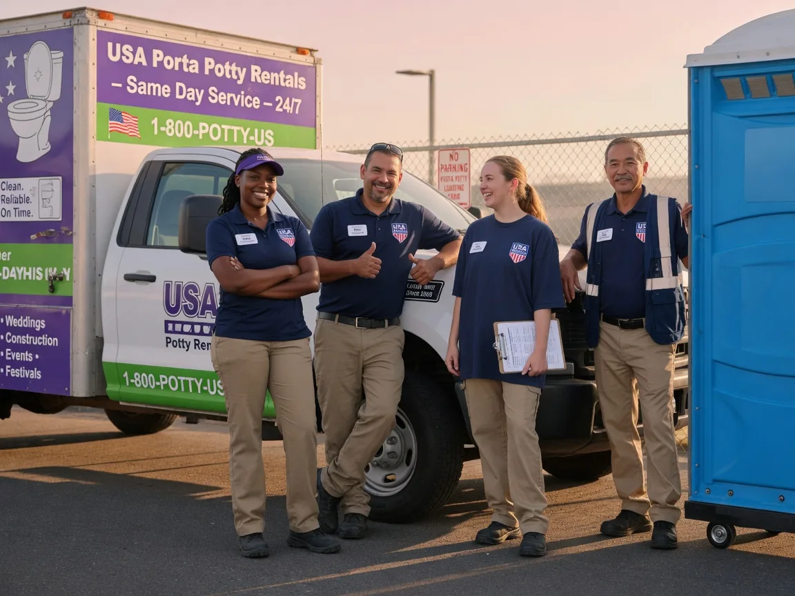 Porta Potty Rental company in Shartlesville, PA